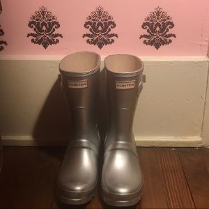 Silver Hunter Boots
